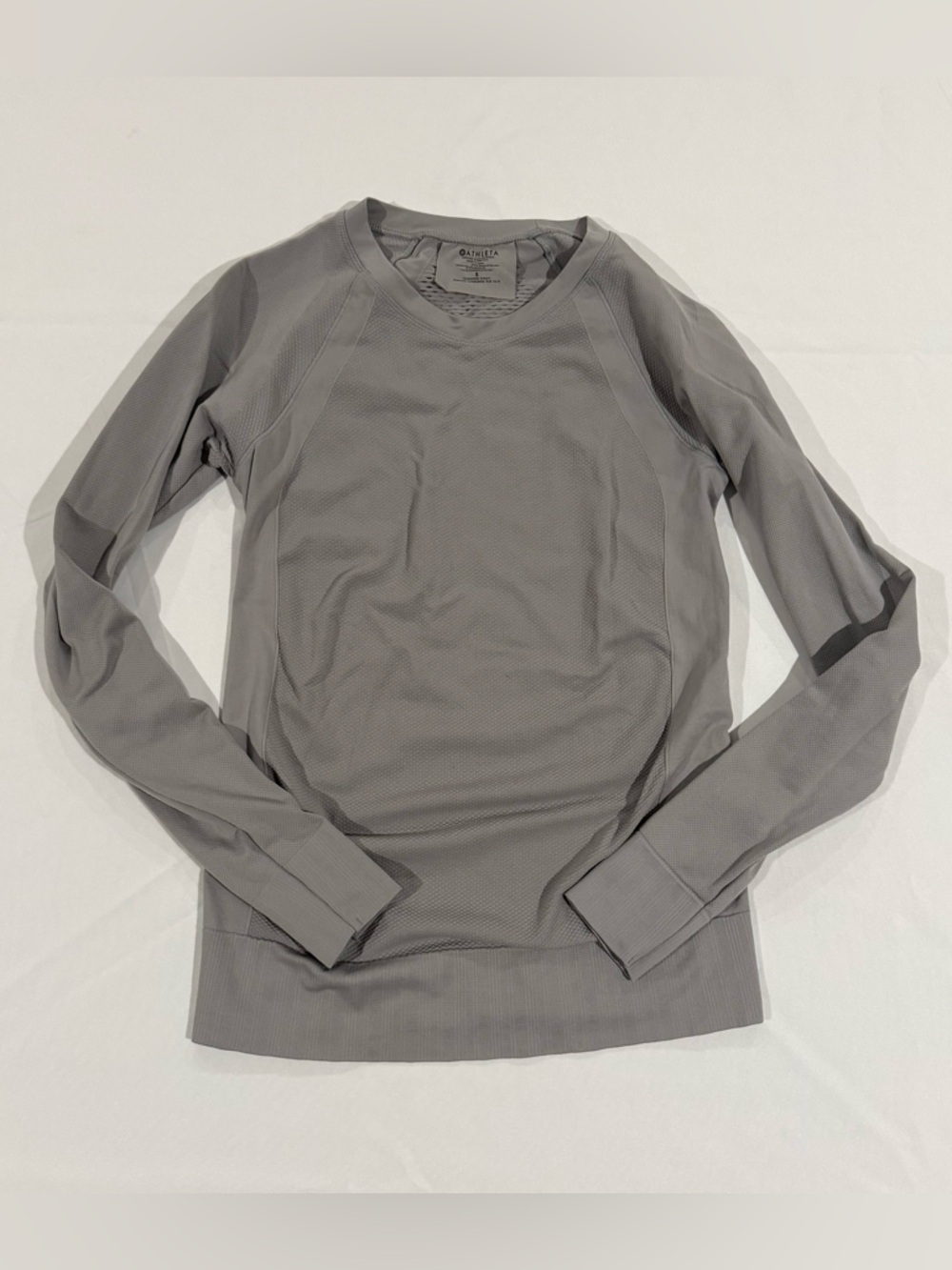 Athleta Gray Long Sleeve